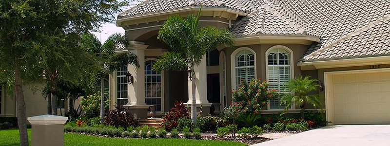 Florida Landscaping Ideas Entryway