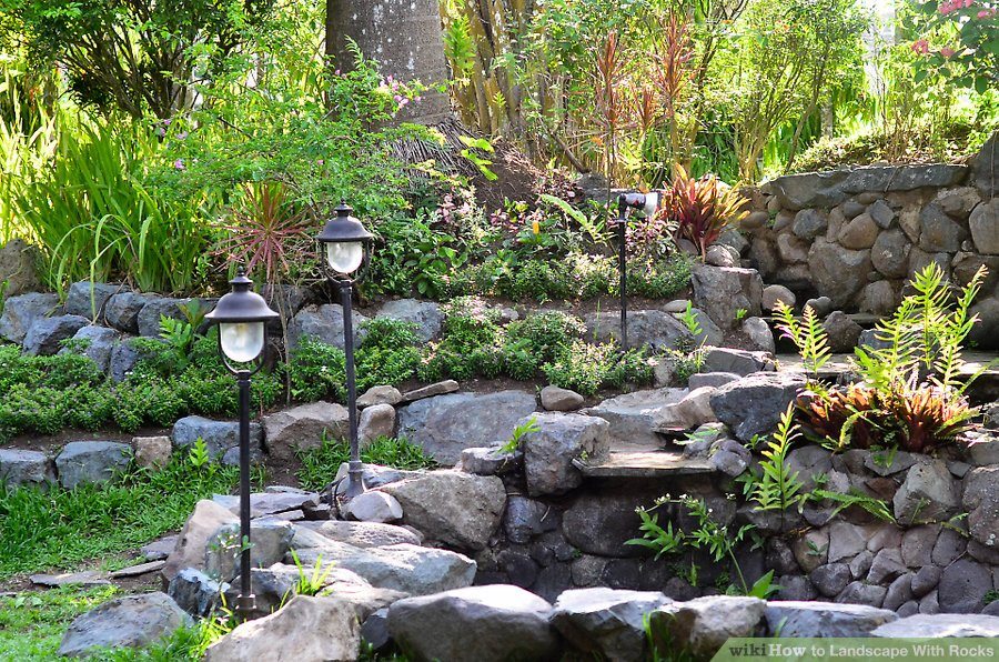 Orlando Landscaping With Boulders and Rocks