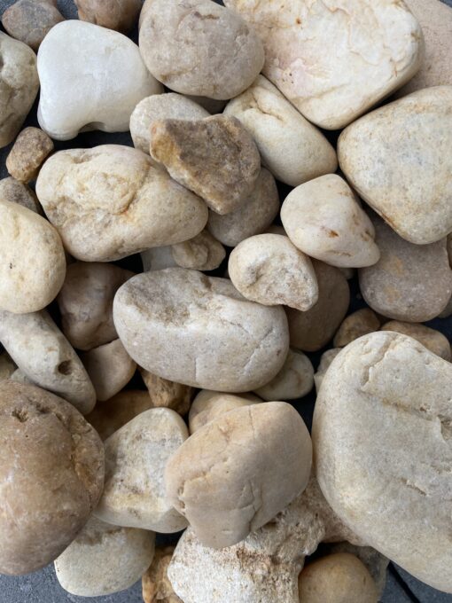 River Rock White 3/4" - 1 1/2"