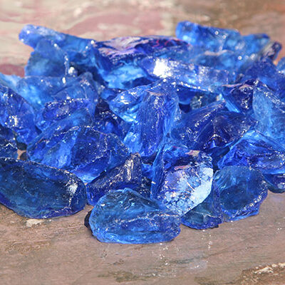 Colored Glass Rocks