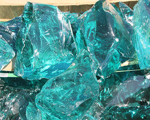 Glass Boulders - Roedell's Landscaping