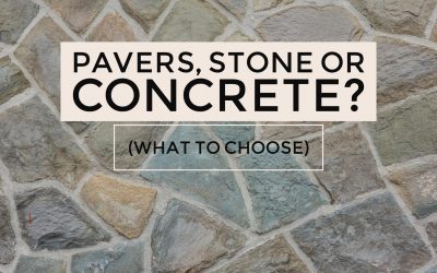Pavers, Stone and Concrete