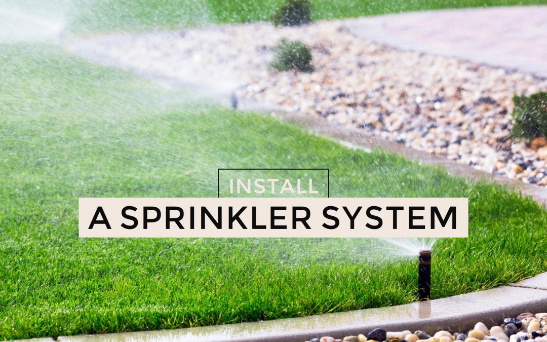 Sprinkler Systems to Save Time & Money